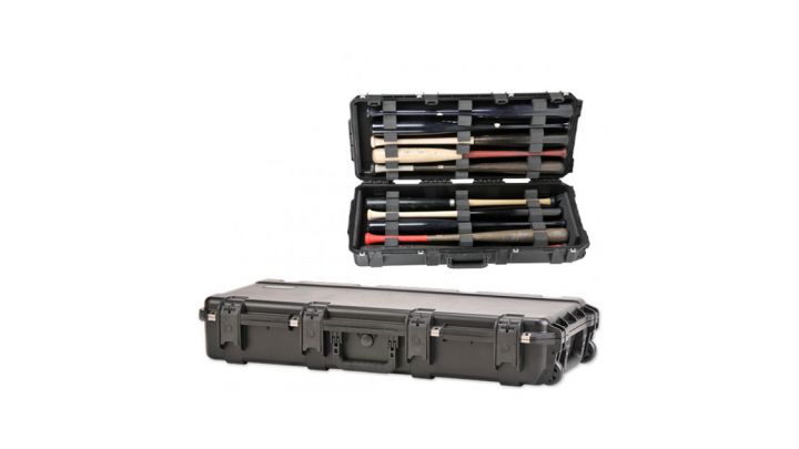 Baseball bat top carrying case