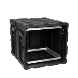 SKB – Serie 3RS – 9U nicht entfernbares Shock Rack – Schwarz – 20 Zoll tief