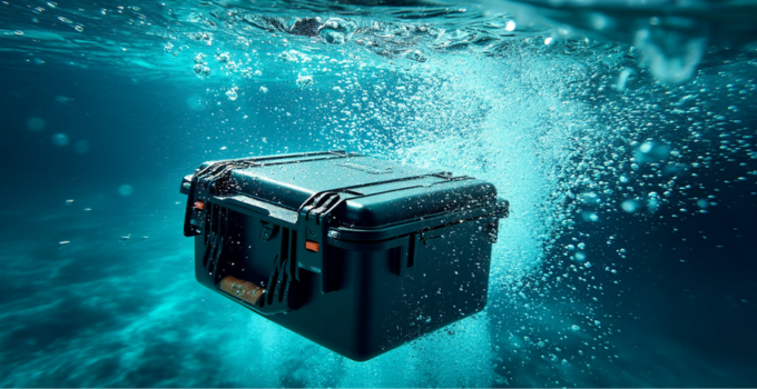 HUSK wasserdichter Schutzkoffer unter Wasser mit verstärktem Gehäuse