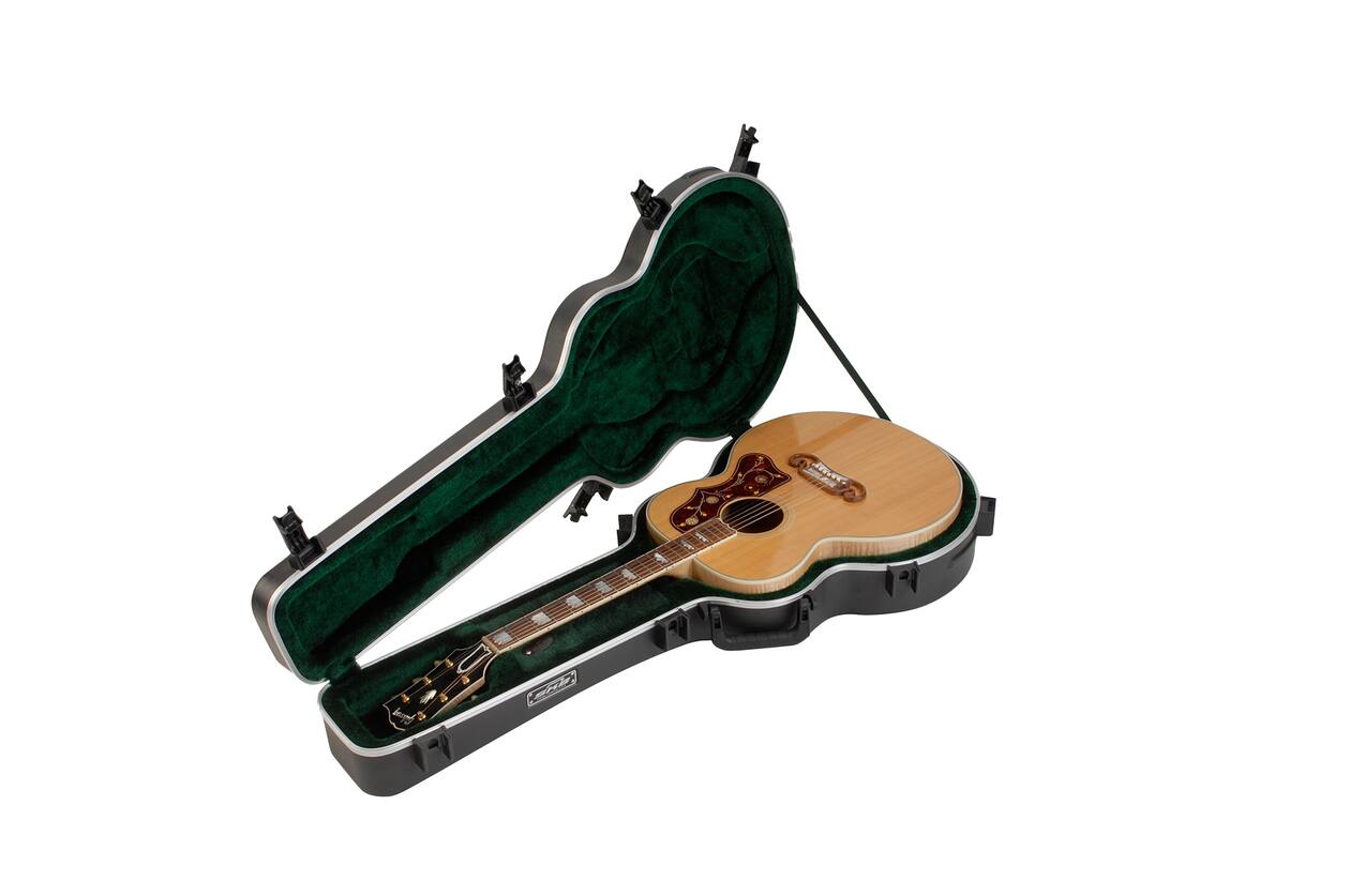SKB - Hartschalen-Gitarrenkoffer - Universelle Jumbo Akustikgitarre