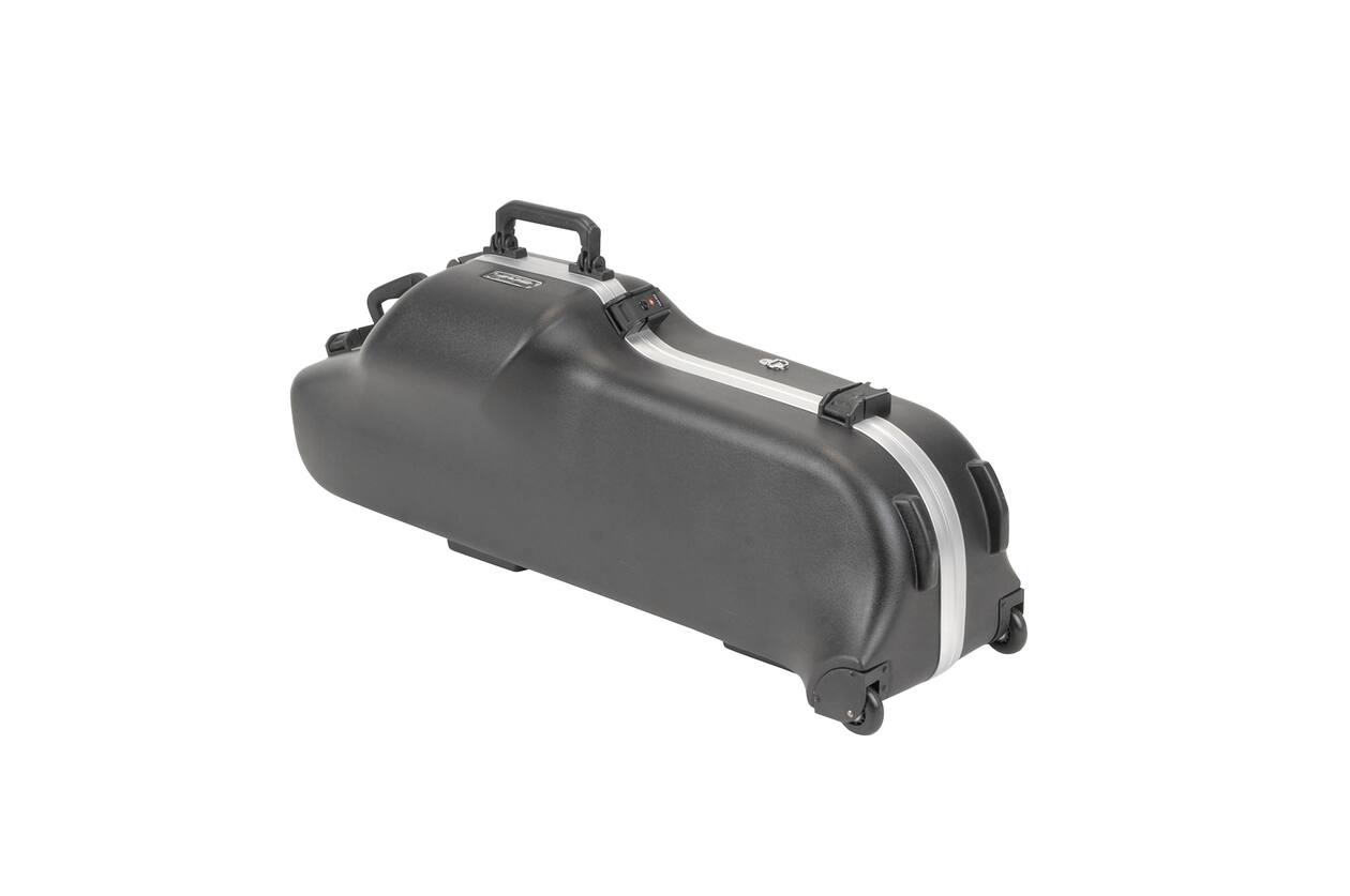SKB - Konturierter Pro Universeller Baritonsaxophon-Koffer - mit Rollen