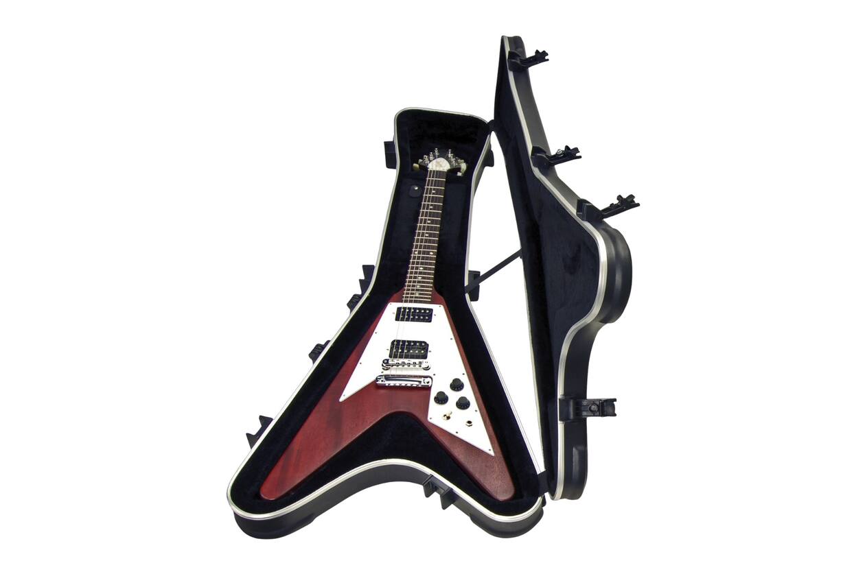 SKB - Hartschalen-Gitarrenkoffer - Flying V® Typ Gitarre