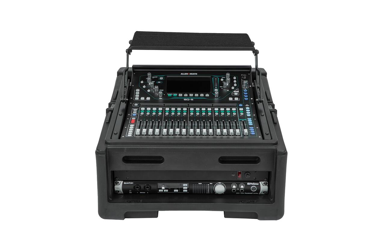 SKB - Kompaktrack - 10U Top Rack & 2U Front Rack - mit Rollen