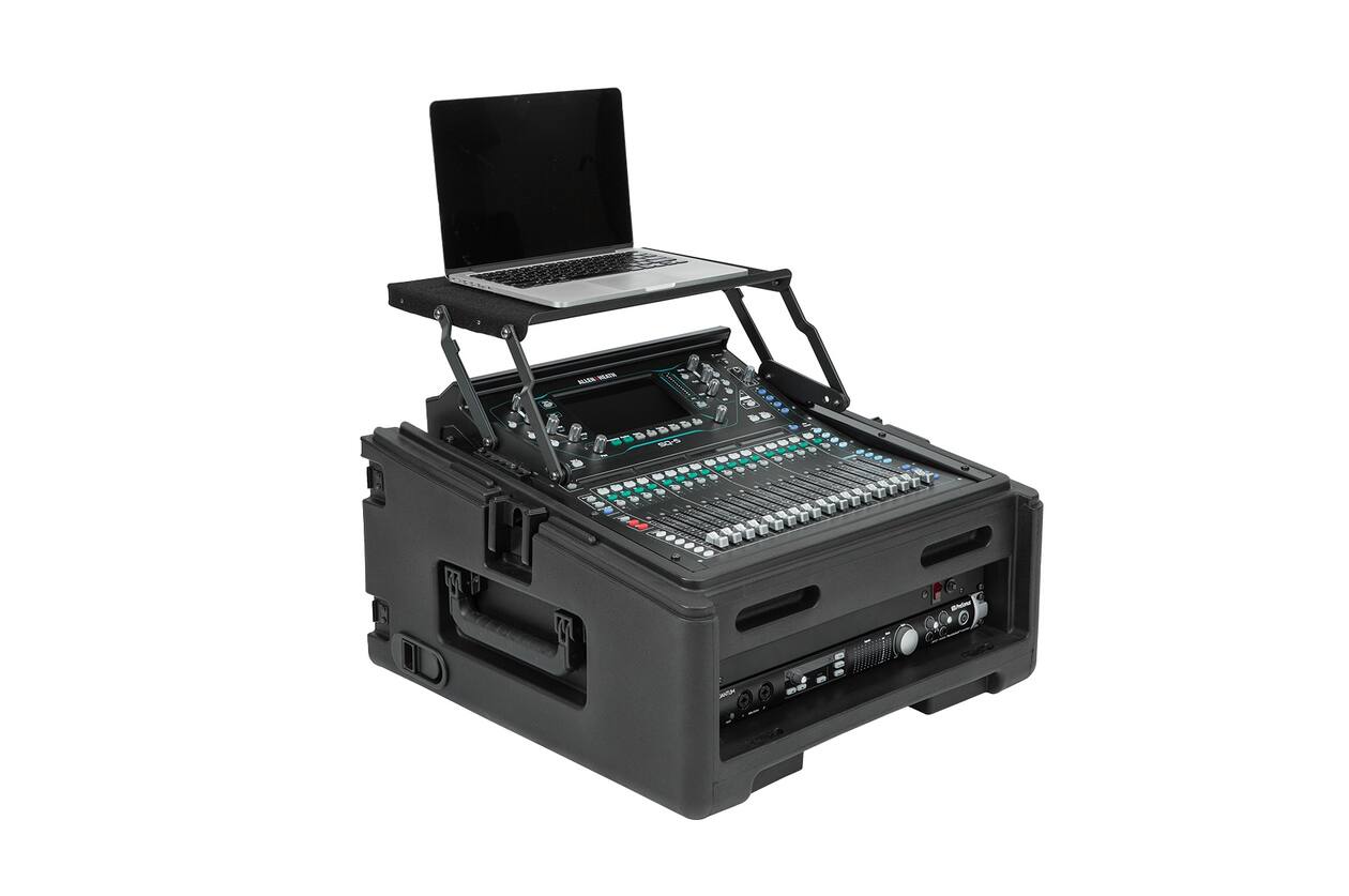 SKB - Kompaktrack - 10U Top Rack & 2U Front Rack - mit Rollen