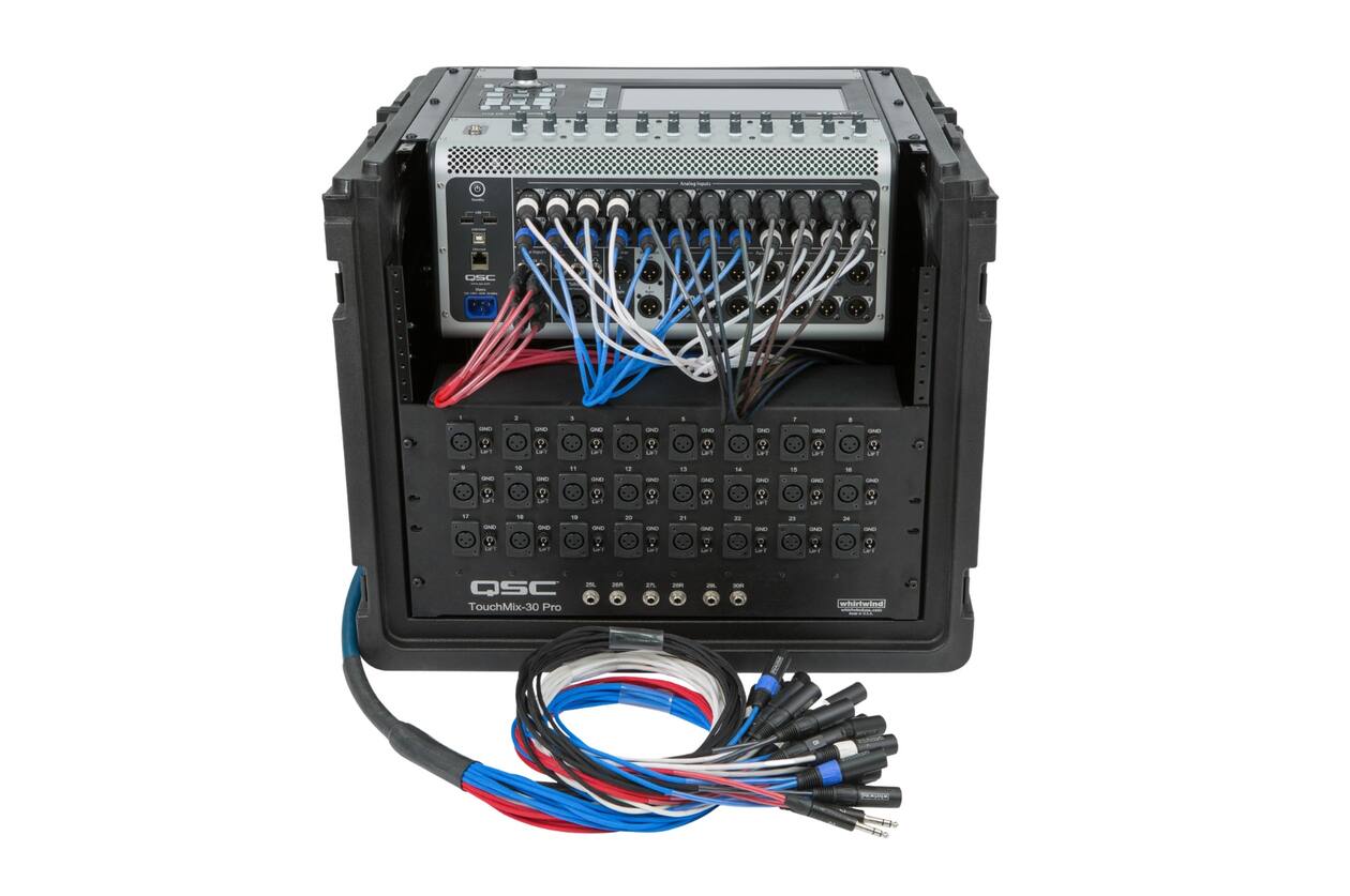 SKB - Kompaktrack - 10U Top Rack & 6U Front Rack - mit Rollen