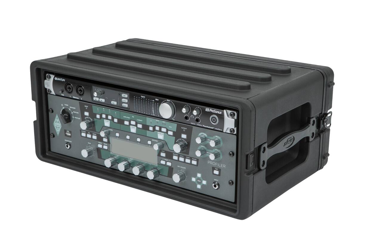 SKB - rSeries - 4U Shallow Rack mit Stahl-Schienen - 10,7-Zoll Tief