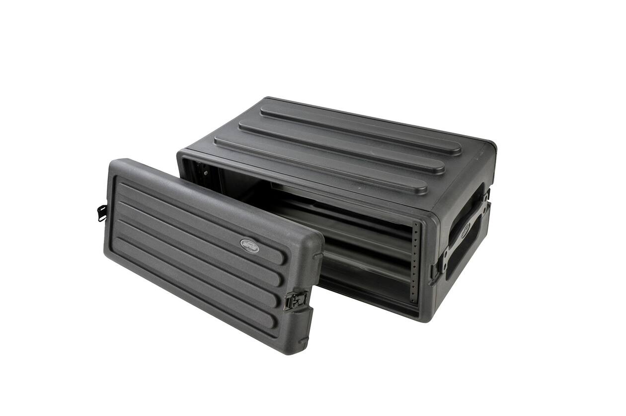 SKB - rSeries - 4U Shallow Rack mit Stahl-Schienen - 10,7-Zoll Tief