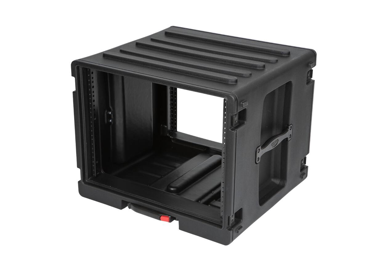 SKB - rSeries - 8U Roto-geformtes Rack - mit Rollen