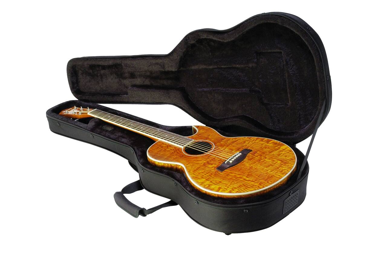 SKB - Hartschalen-Gitarrenkoffer - Thinline Akustik-Elektrisch/Klassisch - TSA-Verschluss
