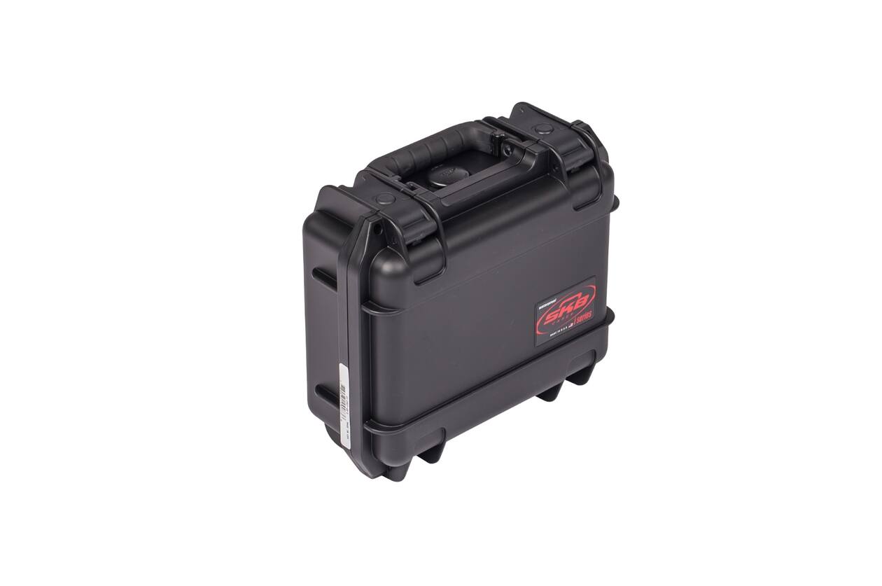 SKB - iSeries 0907-4 - Wasserdichter Koffer - Schwarz - Mit Würfelschaumstoff