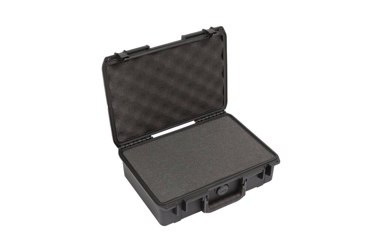 SKB - iSeries 1208-3 - Wasserdichter Koffer - Schwarz - Mit Würfelschaumstoff