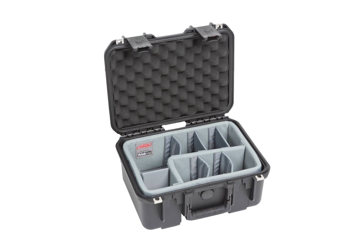 SKB - iSeries 3i-1309-6 - Wasserdichter Koffer - Schwarz - Think Tank Trennwände