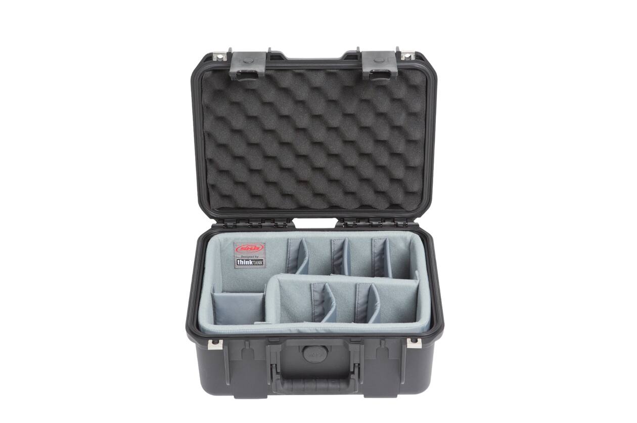 SKB - iSeries 3i-1309-6 - Wasserdichter Koffer - Schwarz - Think Tank Trennwände