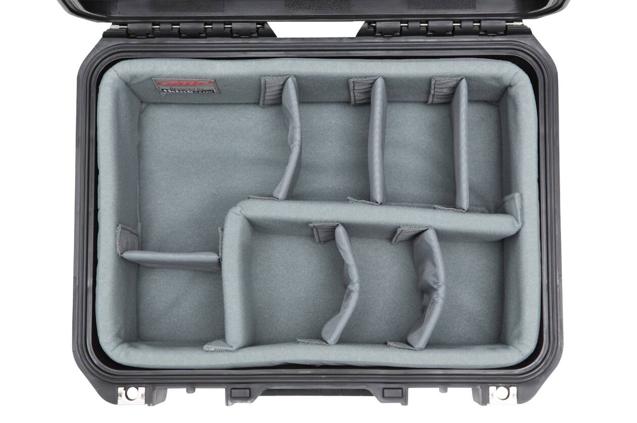 SKB - iSeries 3i-1309-6 - Wasserdichter Koffer - Schwarz - Think Tank Trennwände