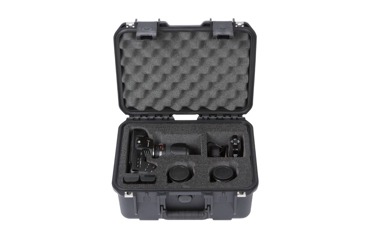 SKB - iSeries 1309-6 - Wasserdichter Koffer - Schwarz - Pocket Cinema Camera 4K Einlage