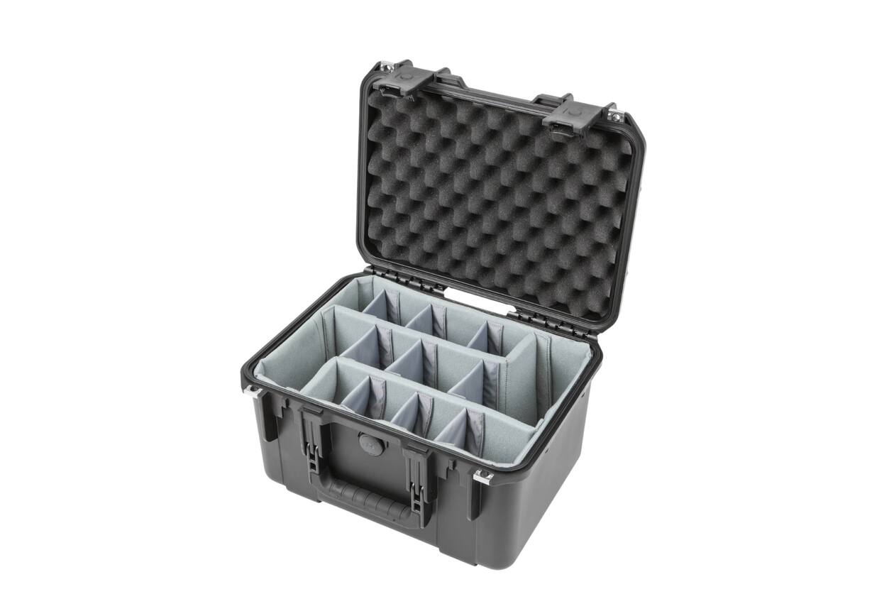 SKB - iSeries 3i-1510-9 - Wasserdichter Koffer - Schwarz - Mit Think Tank Trennwänden