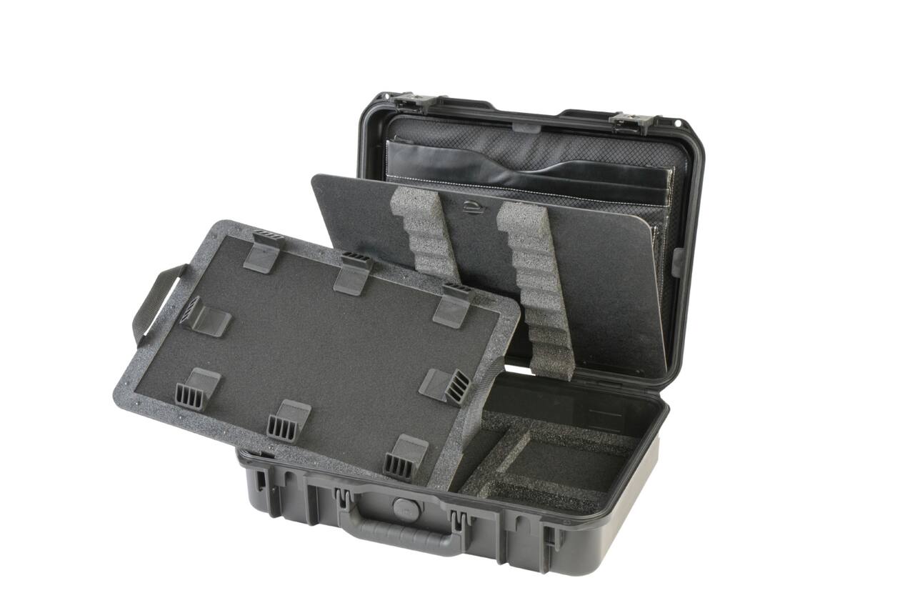 SKB - iSeries 1813-5 - Wasserdichter Koffer - Schwarz - Think Tank Laptop-Einlage
