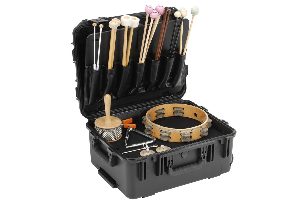 SKB - iSeries 1914-8 - Wasserdichter Koffer - Schwarz - Percussion-Set Einlage