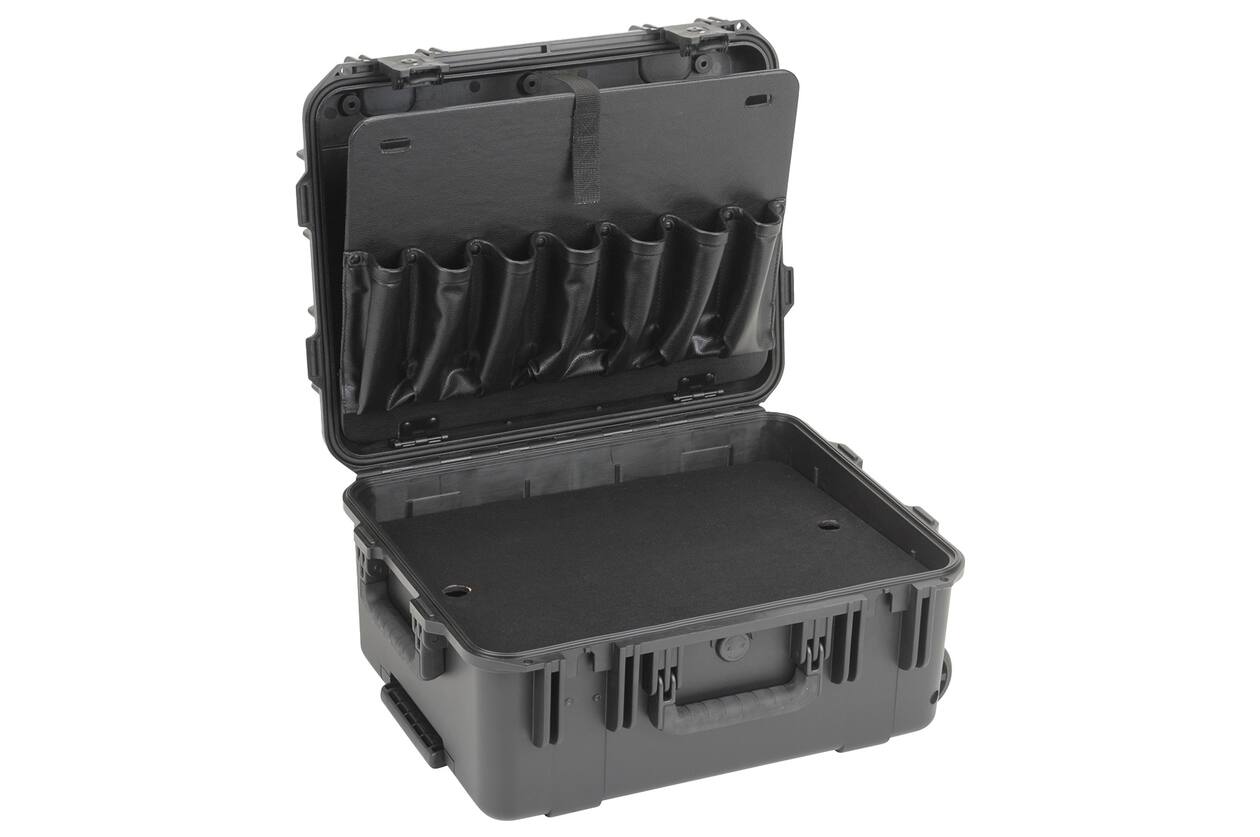 SKB - iSeries 1914-8 - Wasserdichter Koffer - Schwarz - Percussion-Set Einlage