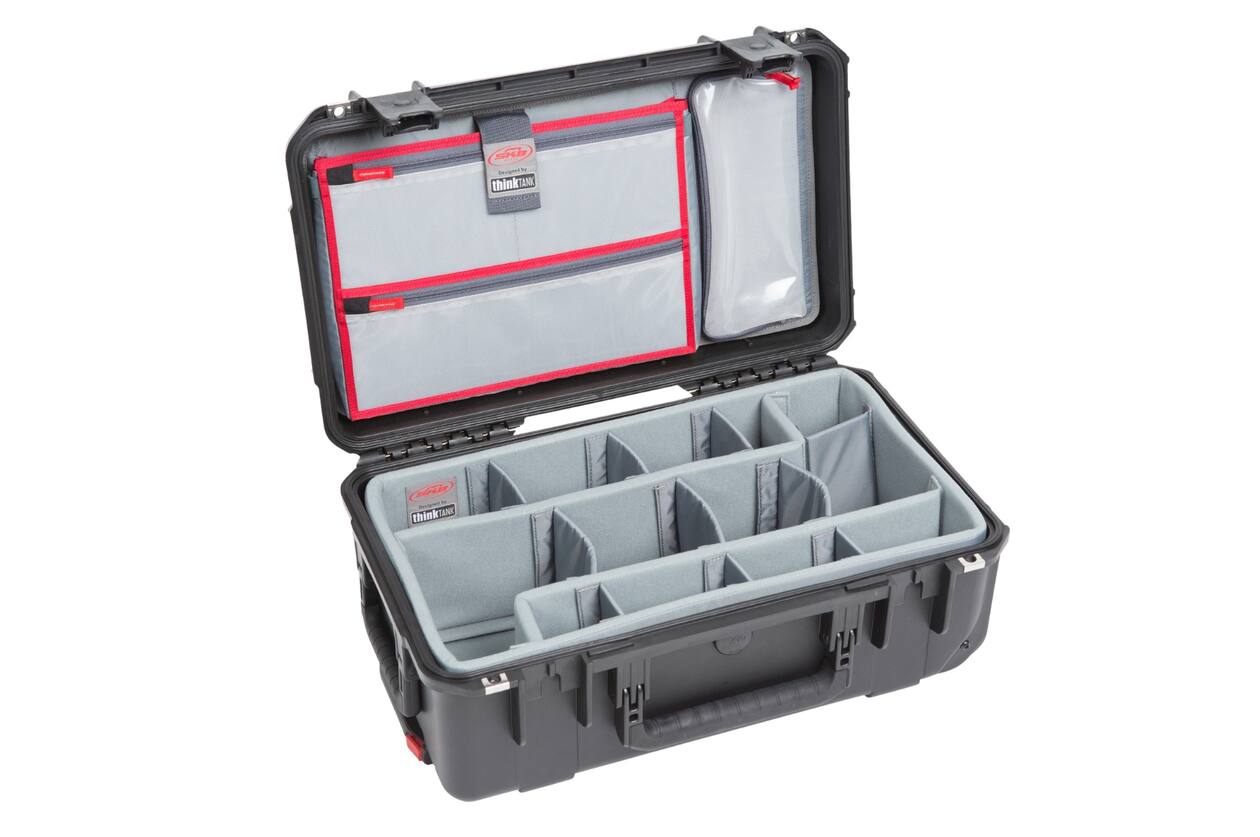 SKB - iSeries 2011-7 - Wasserdichter Koffer - Schwarz - Think Tank Trennwände & Deckel Organizer
