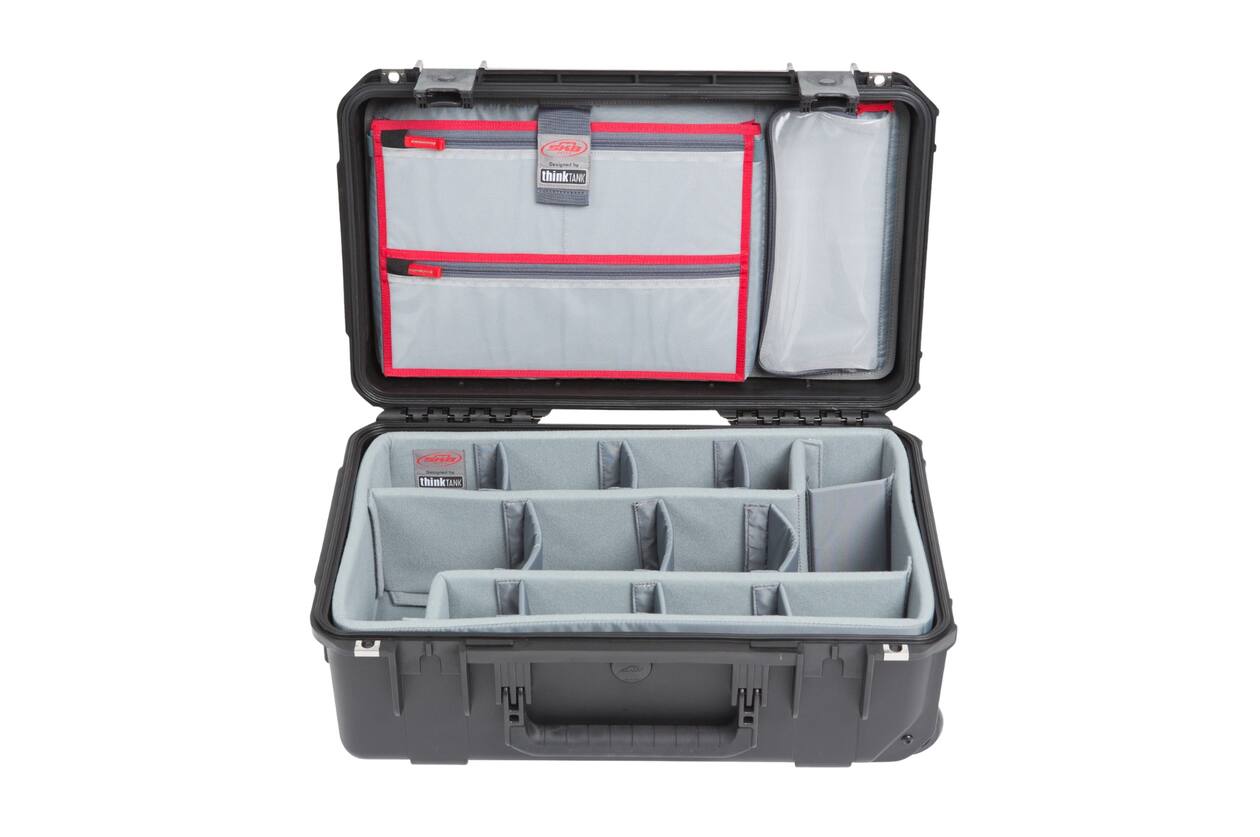 SKB - iSeries 2011-7 - Wasserdichter Koffer - Schwarz - Think Tank Trennwände & Deckel Organizer