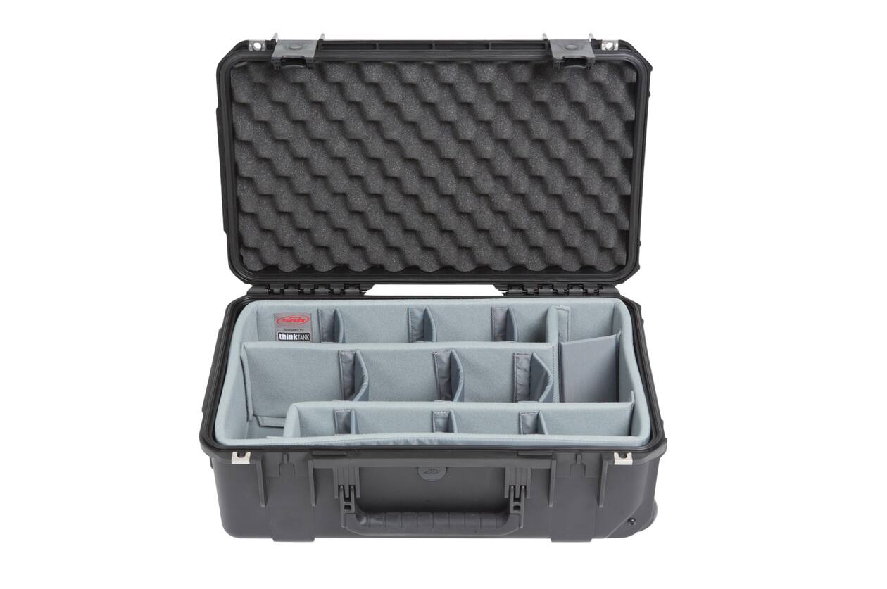 SKB - iSeries 2011-7 - Wasserdichter Koffer - Schwarz - Think Tank Trennset