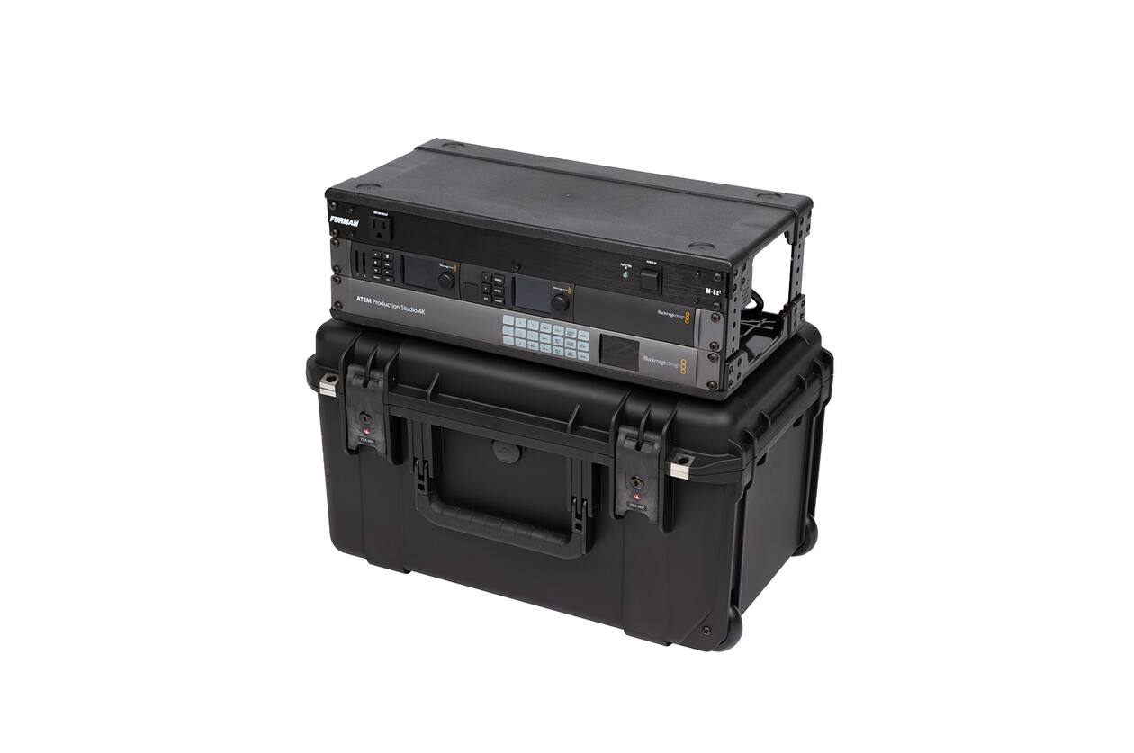 SKB - iSeries 2011-10 - Wasserdichter Koffer - Schwarz - Herausnehmbares 3U Tiefes Rack