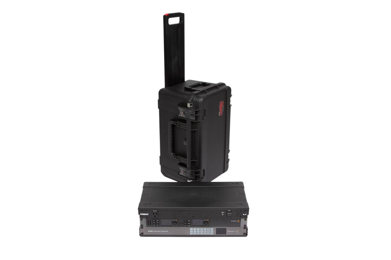 SKB - iSeries 2011-10 - Wasserdichter Koffer - Schwarz - Herausnehmbares 3U Tiefes Rack