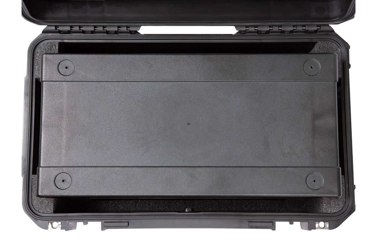 SKB - iSeries 2011-10 - Wasserdichter Koffer - Schwarz - Herausnehmbares 3U Tiefes Rack