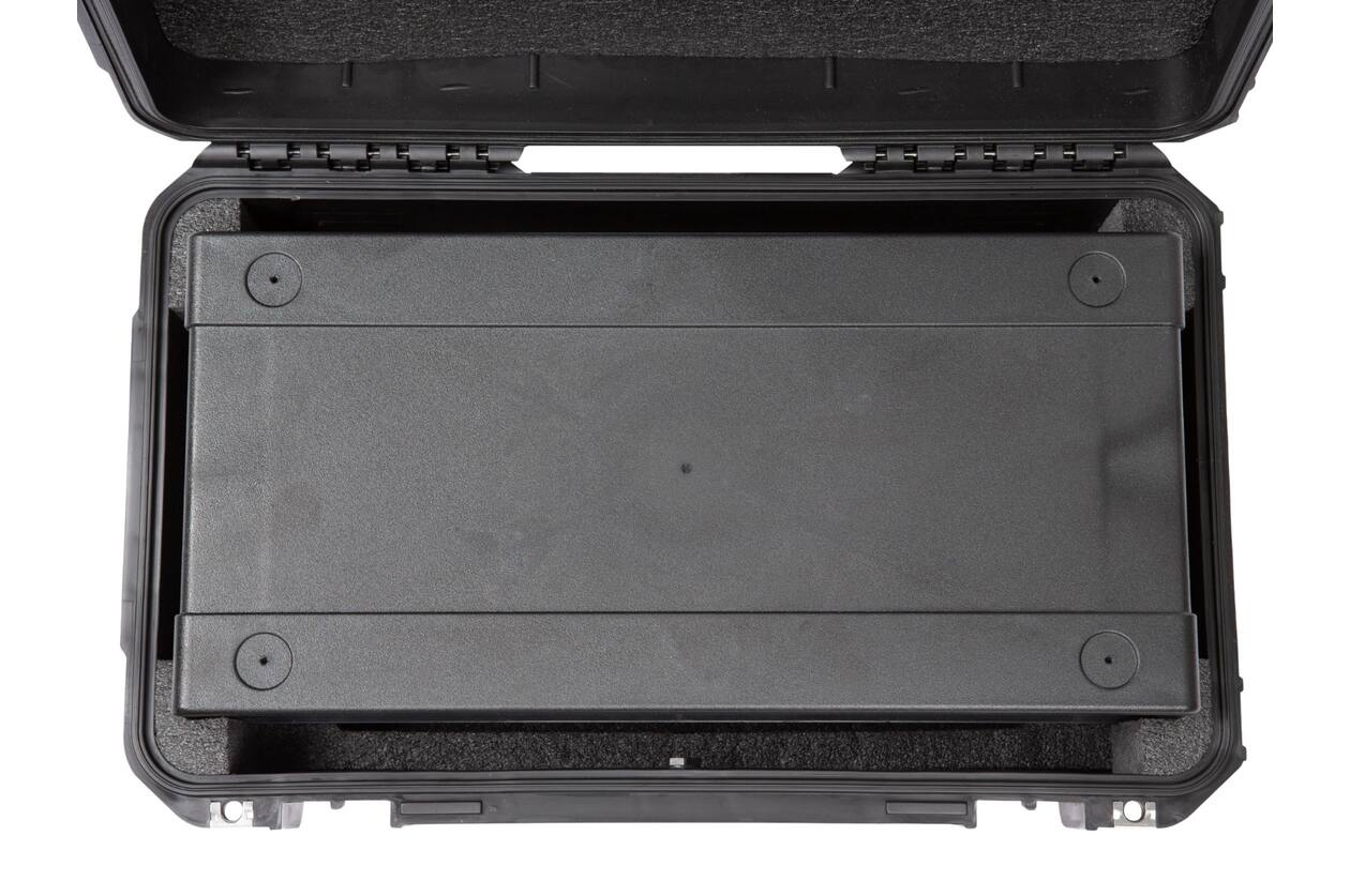 SKB - iSeries 2011-7 - Wasserdichter Koffer - Schwarz - Herausnehmbares 2U Tiefes Rack
