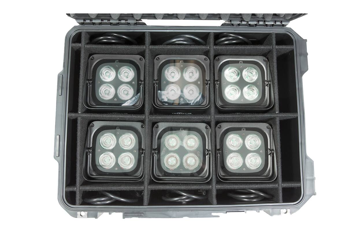 SKB - iSeries 3i-2015-10 - Wasserdichter Koffer - Schwarz - Chauvet Freedom Par Einlage