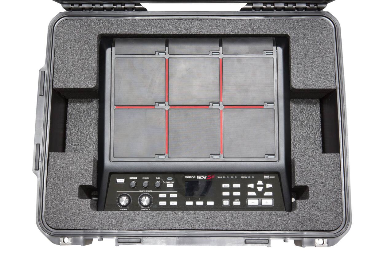 SKB - iSeries 3i-2015-7 - Wasserdichter Koffer - Schwarz - Roland SPDSX Einlage