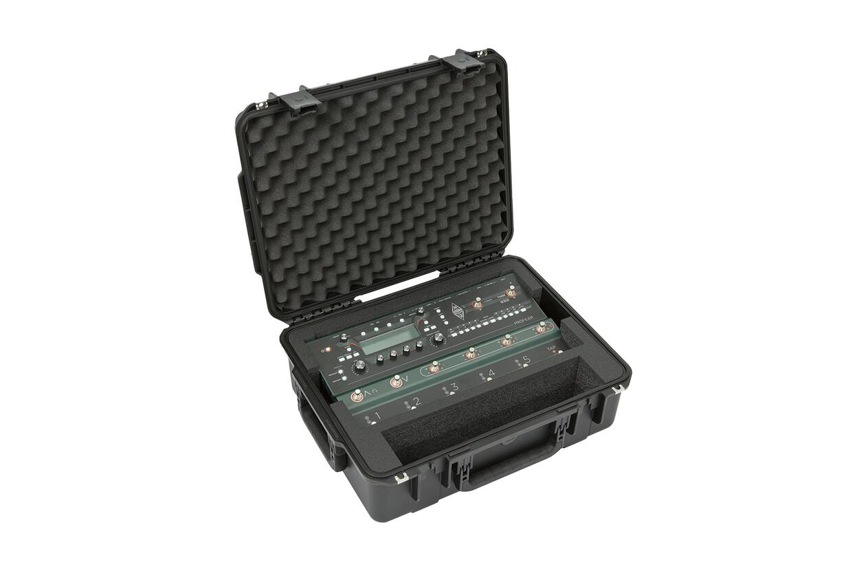 SKB - iSeries 3i-2015-7 - Wasserdichter Koffer - Schwarz - Kemper Profiler Stage Pedalboard Einlage