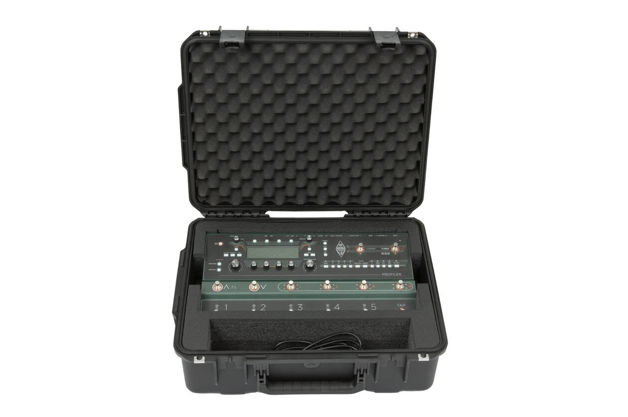 SKB - iSeries 3i-2015-7 - Wasserdichter Koffer - Schwarz - Kemper Profiler Stage Pedalboard Einlage