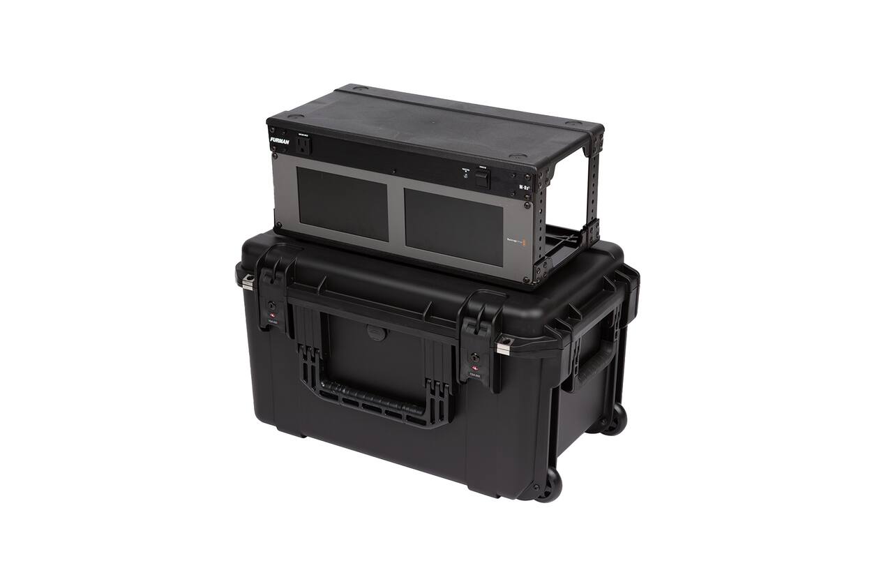 SKB - iSeries 2213-12 - Wasserdichter Koffer - Schwarz - Herausnehmbares 4U Tiefes Rack