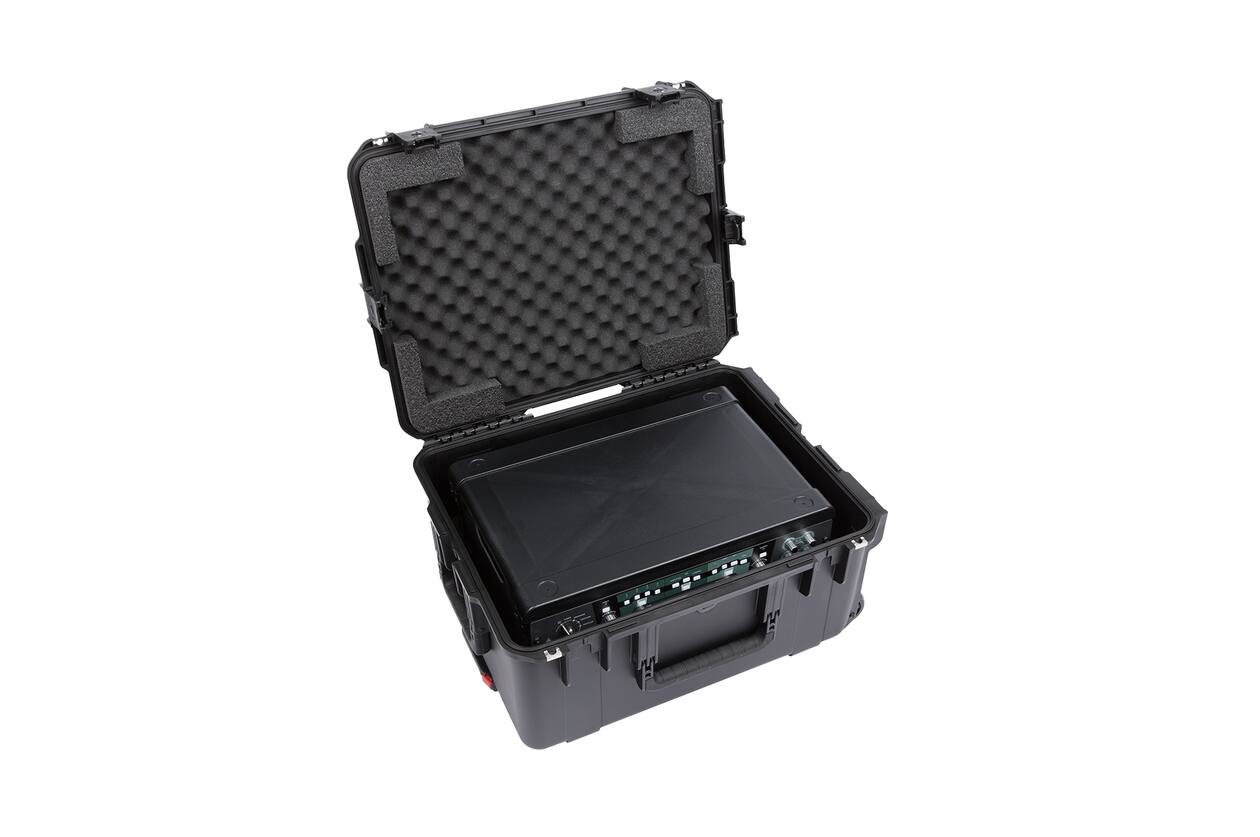 SKB - iSeries 2217-10 - Wasserdichter Koffer - Schwarz - Herausnehmbares 3U Tiefes Rack