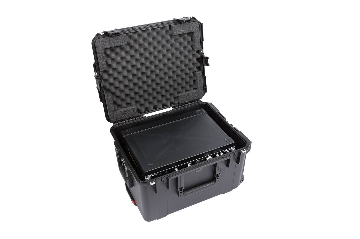 SKB - iSeries 2217-12 - Wasserdichter Koffer - Schwarz - Herausnehmbares 4U Tiefes Rack