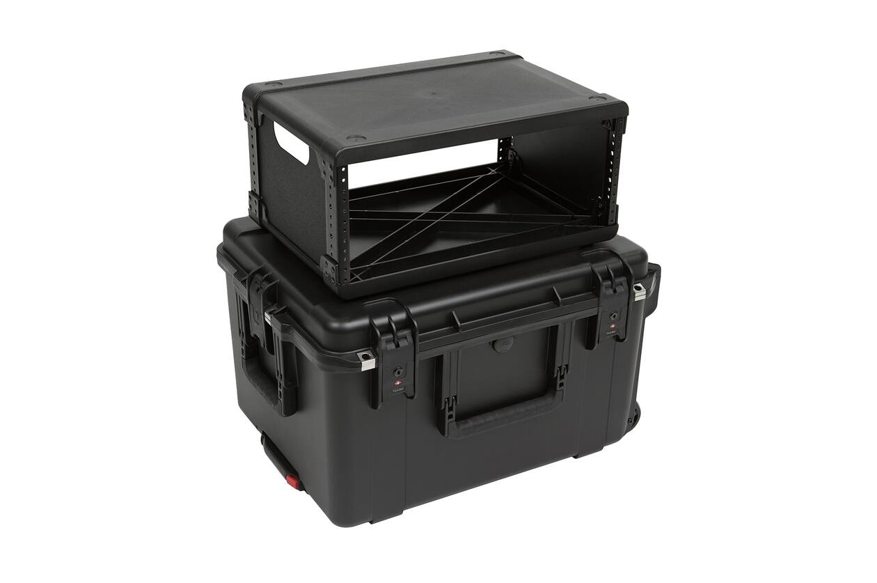 SKB - iSeries 2217-12 - Wasserdichter Koffer - Schwarz - Herausnehmbares 4U Tiefes Rack
