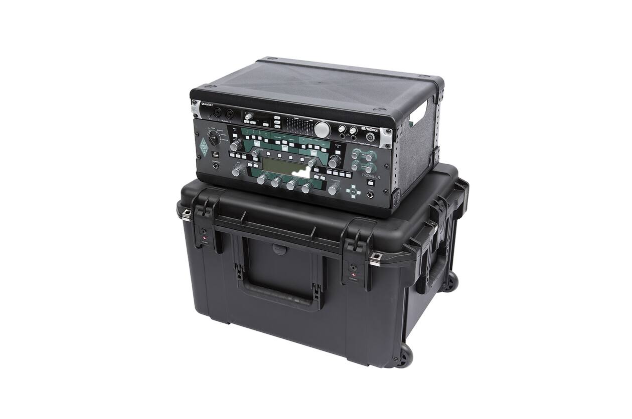 SKB - iSeries 2217-12 - Wasserdichter Koffer - Schwarz - Herausnehmbares 4U Tiefes Rack