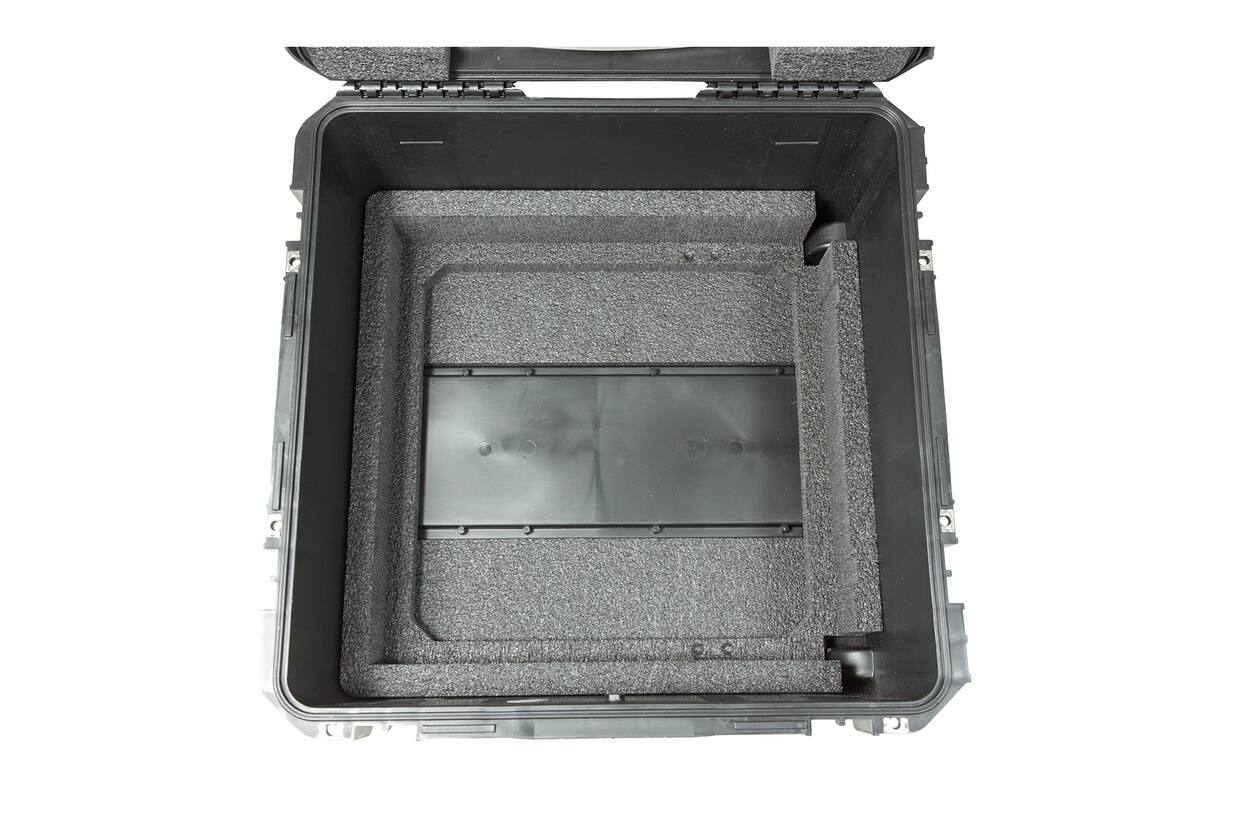 SKB - iSeries 2222-12 - Wasserdichter Koffer - Schwarz - Herausnehmbares 10U Tiefes Rack