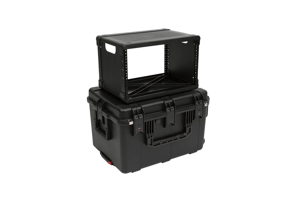 SKB - iSeries 2317-14 - Wasserdichter Koffer - Schwarz - Herausnehmbares 6U Tiefes Rack