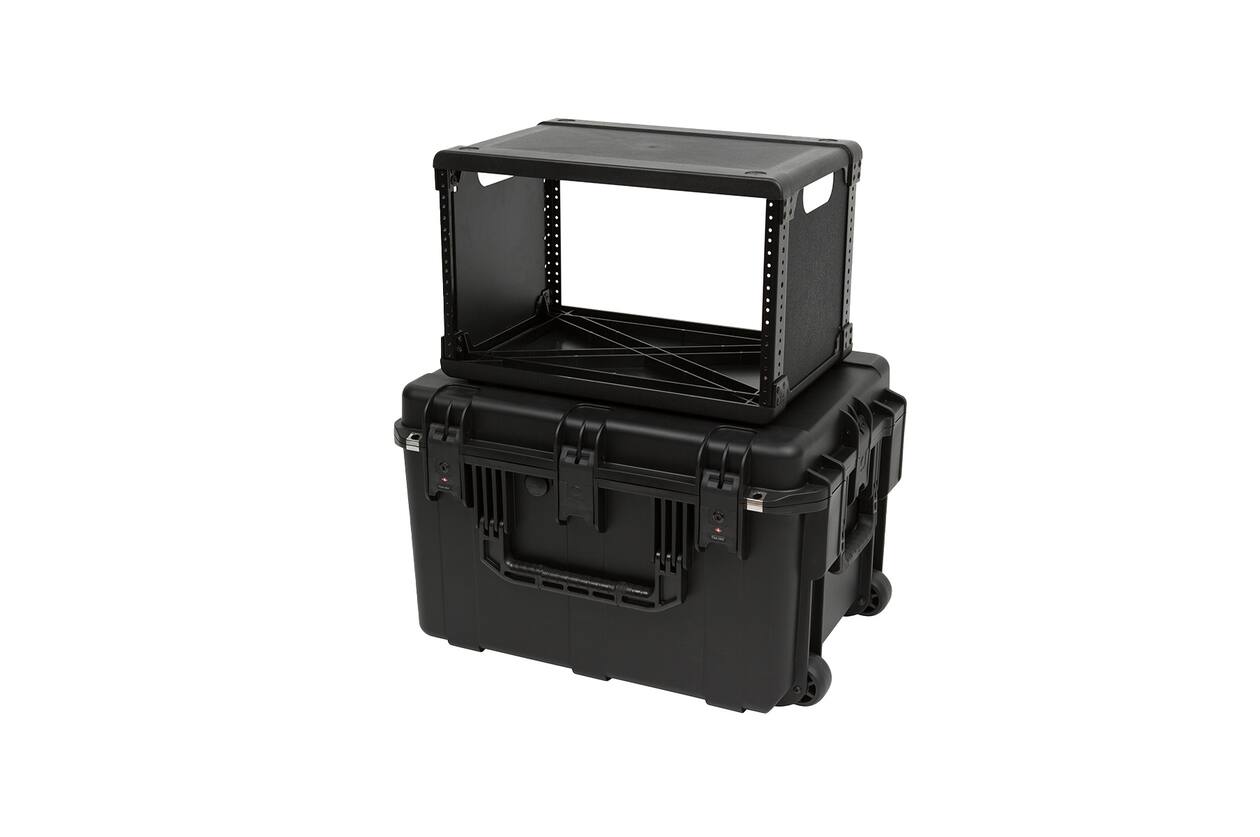 SKB - iSeries 2317-14 - Wasserdichter Koffer - Schwarz - Herausnehmbares 6U Tiefes Rack