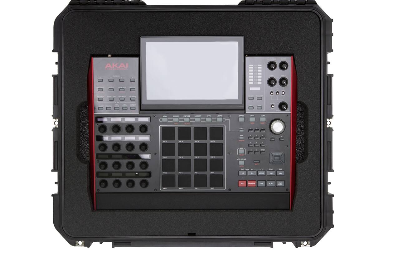 SKB - iSeries 3i-2421-7 - Wasserdichter Koffer - Schwarz - AKAI MPC X Einlage