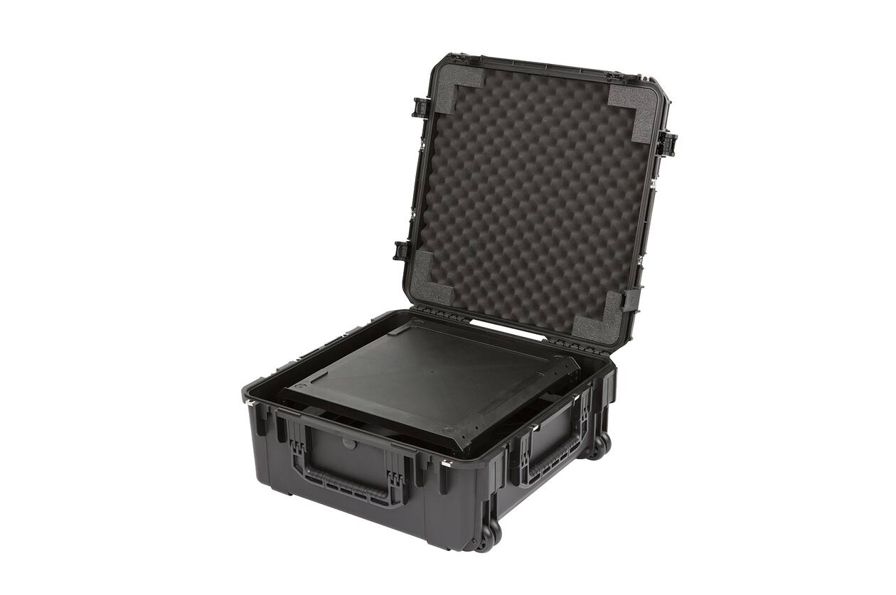 SKB - iSeries 2424-10 - Wasserdichter Koffer - Schwarz - Herausnehmbares 3U Tiefes Rack