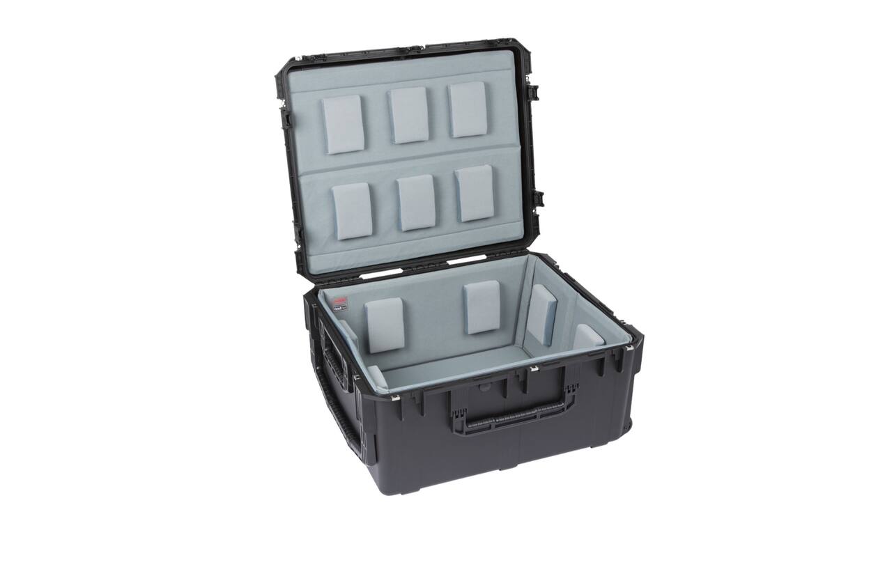 SKB - iSeries 3i-3026-15 - Wasserdichter Koffer - Schwarz - Think Tank Gepolsterte Innenauskleidung