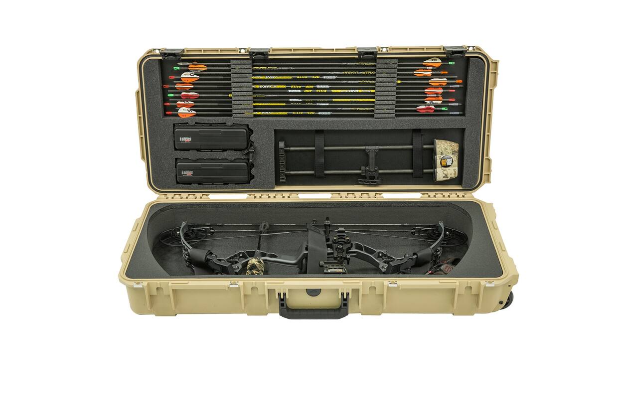 SKB - iSeries 3i-3614-6 - Wasserdichter Koffer - Beige - Mathews® Kleine Parallel Limb Bogen Einlage