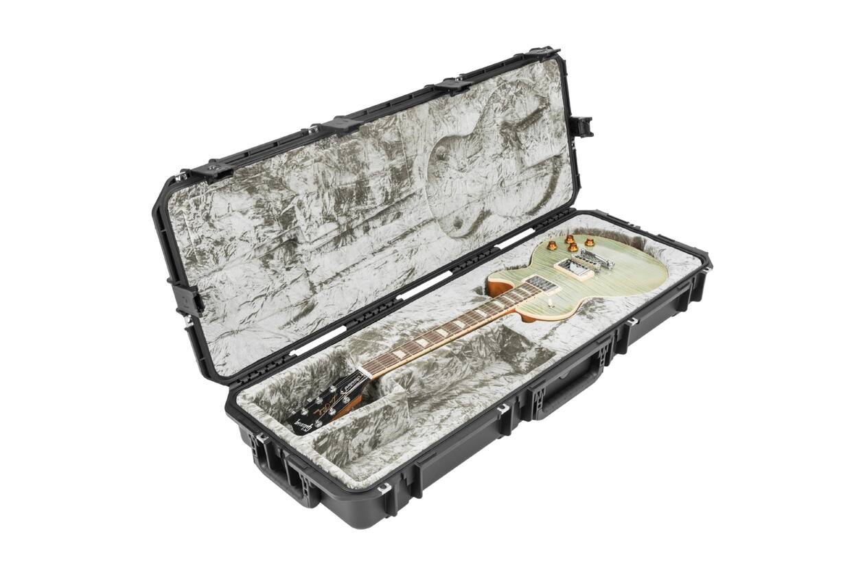 SKB - iSeries 4214-5 - Wasserdichter Koffer - Schwarz - Les Paul Gitarren Einlage