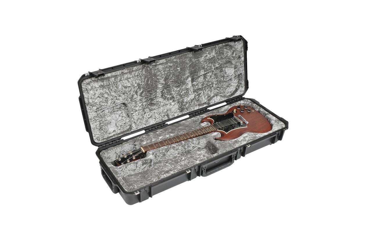 SKB - iSeries 4214-6 - Wasserdichter Koffer - Schwarz - Style Gitarren Einlage