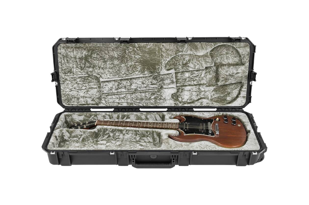 SKB - iSeries 4214-6 - Wasserdichter Koffer - Schwarz - Style Gitarren Einlage