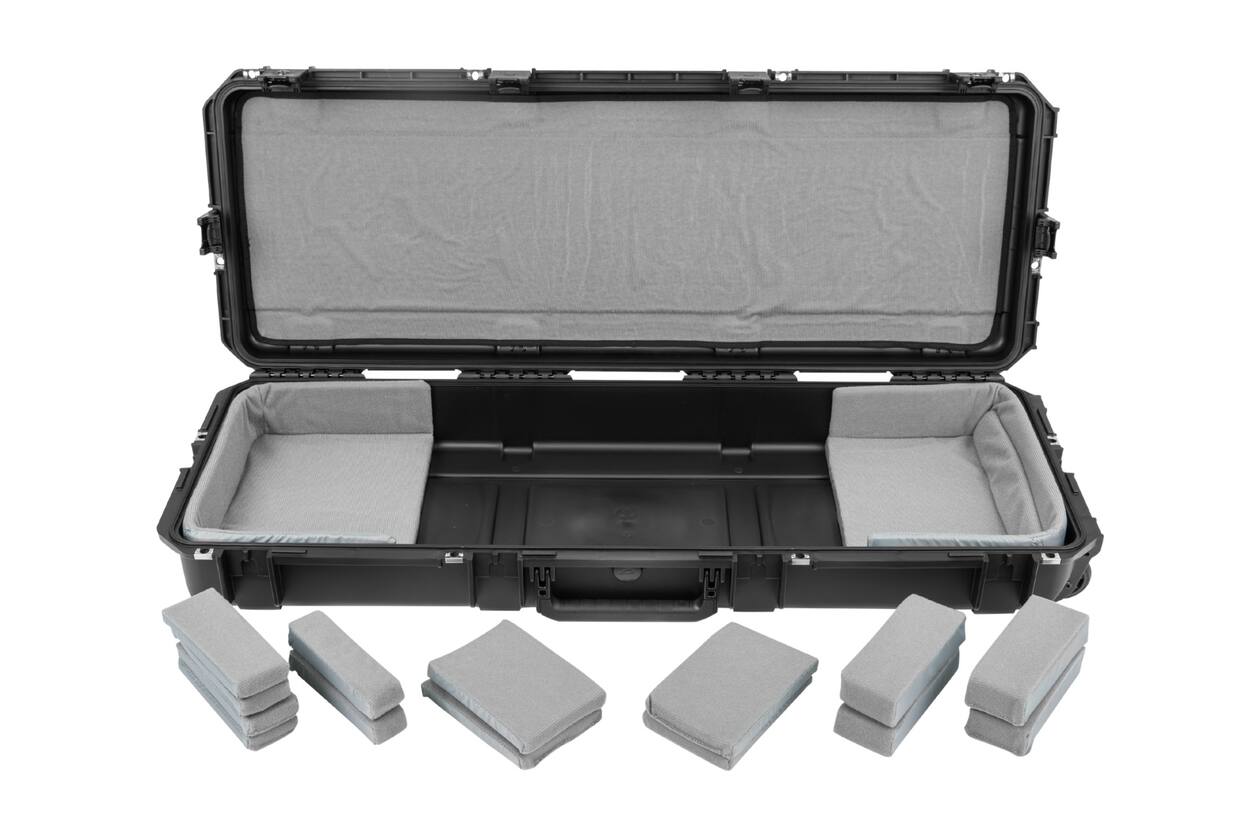 SKB - iSeries 4214-5 - Wasserdichter Koffer - Schwarz - Schmales 61-Tasten-Keyboard Einlage